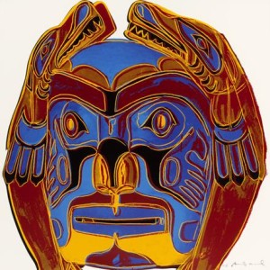 Northwest Coast Mask<br />Silkscreen<br />36 x 36 inches