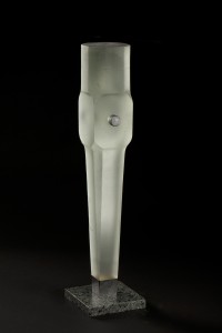 Axis 7 <br> Glass, Mixed media <br> 24 x 4.25 x 2 inches