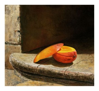 Carozon <br> Oil on canvas <br> 19.75 x 21.75 inches