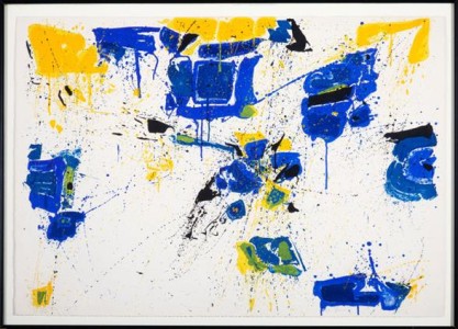 The Upper Yellow, <br>Lithograph in colors<br>24.75 x 35.5 inches