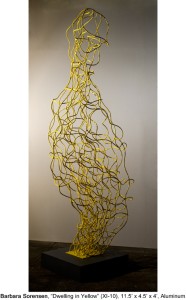Dwelling in Yellow<br>Aluminum<br>11.5' x 4.5' x 4'